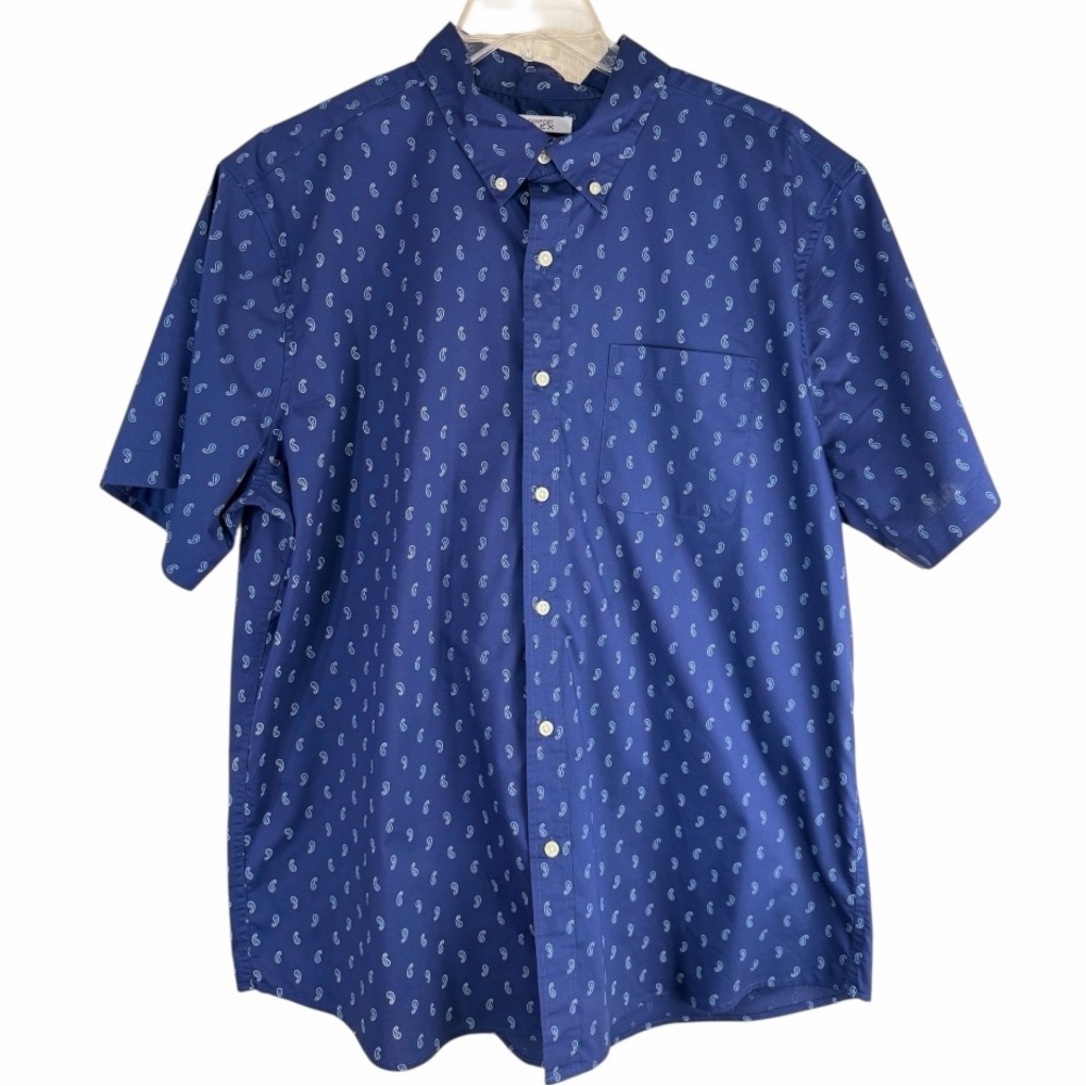 Saddlebred Blue Paisley Casual Shirt